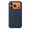 Apple iPhone 17 Pro Silicone Case, Midnight, Темно-синий MGFH4