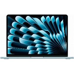 Ноутбук Apple MacBook Air 13 2025, Apple M4, RAM 16 ГБ, SSD 256 ГБ, 10-Core CPU 8-Core GPU, MC6T4, Sky Blue, голубой