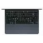 Ноутбук Apple MacBook Air 13 2025, Apple M4, RAM 16 ГБ, SSD 256 ГБ, 10-Core CPU 8-Core GPU, MW123, Midnight, тёмная ночь 