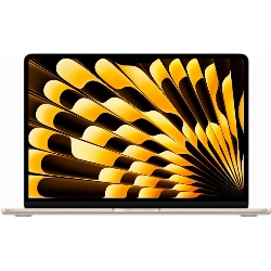 Ноутбук Apple MacBook Air 15 2025, Apple M4, 16/256 ГБ, 10/10, MW1J3, Starlight, сияющая звезда