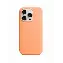 Apple iPhone 15 Pro Silicone Case, orange sorbet, Оранжевый