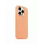 Apple iPhone 15 Pro Silicone Case, orange sorbet, Оранжевый