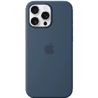 Чехол Iphone 16 Pro Max Silicone Case (MYYU3), denim, Синий