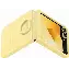Samsung Galaxy Z Flip 6 Silicone Case with Ring, yellow, Желтый