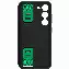 Samsung Galaxy S23 Silicone Grip Case, black, Черный