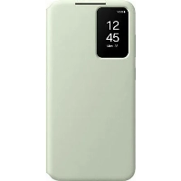 Чехол Samsung Galaxy S24 Plus Smart View Wallet Case, light green, Светло-зеленый