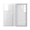 Samsung Galaxy S24 Ultra Smart View Wallet Case, white, Белый