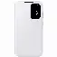 Samsung Galaxy S23 Smart View Wallet Case, white, Белый
