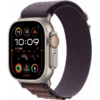 Умные часы Apple Watch Ultra 2 49 мм, M 145-190 мм, Titanium Case with Alpine Loop, Indigo