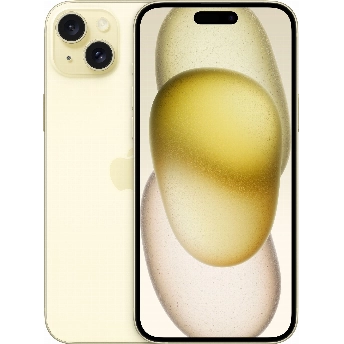 Смартфон Apple iPhone 15 256 ГБ, Dual nano SIM, Yellow, желтый