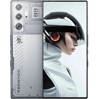 Смартфон ZTE Nubia RedMagic 9 Pro, 12/512Gb, Snowfall, Silver, серебристый