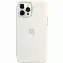 Apple iPhone 12 Pro Max Silicone Case (MHLE3), White, Белый
