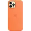 Apple iPhone 12 Pro Max Silicone Case (MHL83), Kumquat, Кумкват