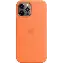 Apple iPhone 12 Pro Max Silicone Case (MHL83), Kumquat, Кумкват