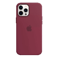 Чехол Apple iPhone 12 Pro Max Silicone Case (MHLA3), Plum, Сливовый