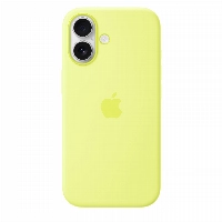Чехол Apple iPhone 17 Silicone Case, Neon Yellow, Желтый MGEV4