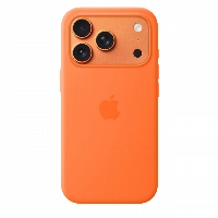 Чехол Apple iPhone 17 Pro Silicone Case, Orange, Оранжевый MGFE4