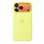 Apple iPhone 17 Pro Max Silicone Case, Neon Yellow, Желтый MGFM4