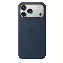 Apple iPhone 17 Pro Max Silicone Case, Midnight, Темно-синий MGFP4