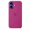 Apple iPhone 16 Silicone Case, Fuchsia, Фуксия MYY53