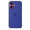 Apple iPhone 16 Silicone Case, Ultramarine, Ультрамарин MYY63