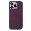 Apple iPhone 16 Pro Silicone Case, Plum, Сливовый MYYM3