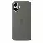 Apple iPhone 16 Plus Silicone Case, Stone Gray, Серый MYYC3