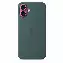 Apple iPhone 16 Plus Silicone Case, Lake Green, Зеленый MYYH3