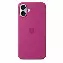 Apple iPhone 16 Plus Silicone Case, Fuchsia, Фуксия MYYE3