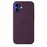 Чехол Apple iPhone 16 Plus Silicone Case, Plum, Сливовый MYYD3