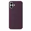 Apple iPhone 16 Plus Silicone Case, Plum, Сливовый MYYD3