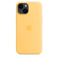 Чехол Apple iPhone 14 Silicone Case, Sunglow, Оранжевый MPT23