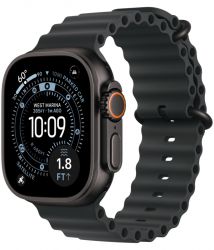 Умные часы Apple Watch Ultra 3 49 мм, Black Titanium Black Ocean Band