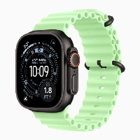 Умные часы Apple Watch Ultra 3 49 мм, Black Titanium Neon Green Ocean Band