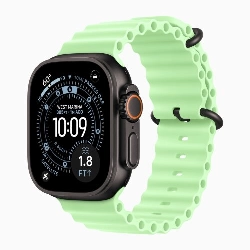 Умные часы Apple Watch Ultra 3 49 мм, Black Titanium Neon Green Ocean Band