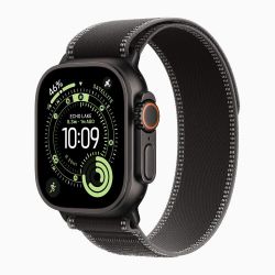 Умные часы Apple Watch Ultra 3 49 мм, Black Titanium Black/Charcoal Trail Loop, M/L