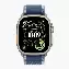 Умные часы Apple Watch Ultra 3 49 мм, Natural Titanium Blue/Bright Blue Trail Loop, S/M
