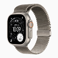 Умные часы Apple Watch Ultra 3 49 мм, Natural Titanium Natural Milanese Loop, L