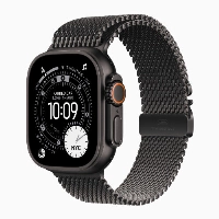 Умные часы Apple Watch Ultra 3 49 мм, Black Titanium Black Milanese Loop, L