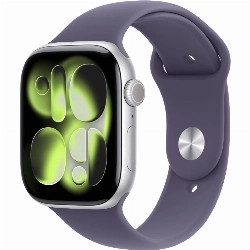 Умные часы Apple Watch Series 11 42 мм, Silver Aluminum Case with Purple Fog Sport Band, S/M