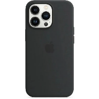 Чехол Apple iPhone 13 Pro Silicone Case, Midnight, Черный MM2K3