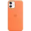 Apple iPhone 12 mini Silicone Case, Kumquat, Оранжевый MHKN3