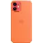 Apple iPhone 12 mini Silicone Case, Kumquat, Оранжевый MHKN3