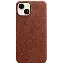 Apple iPhone 14 Leather Case (MPP73), umber, Коричневый