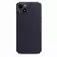 Apple iPhone 13 Leather Case (MM183 ), midnight, Темная ночь