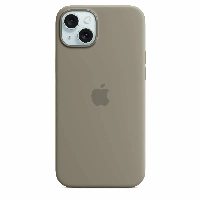 Чехол Apple iPhone 15 Silicone Case, Clay, Серый MT0Q3 