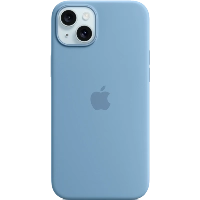 Чехол Apple iPhone 15 Silicone Case, Winter Blue, Голубой MT0Y3