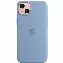 Apple iPhone 15 Silicone Case, Winter Blue, Голубой MT0Y3