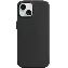 Apple iPhone 15 Silicone Case, Black, Черный MT0J3