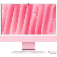 Моноблок Apple iMac 24 2024 (MWV43), 4480x2520, Apple M4, RAM 16 ГБ, SSD 256 ГБ, 10-core CPU, 10-core GPU, MacOS, Pink, розовый 